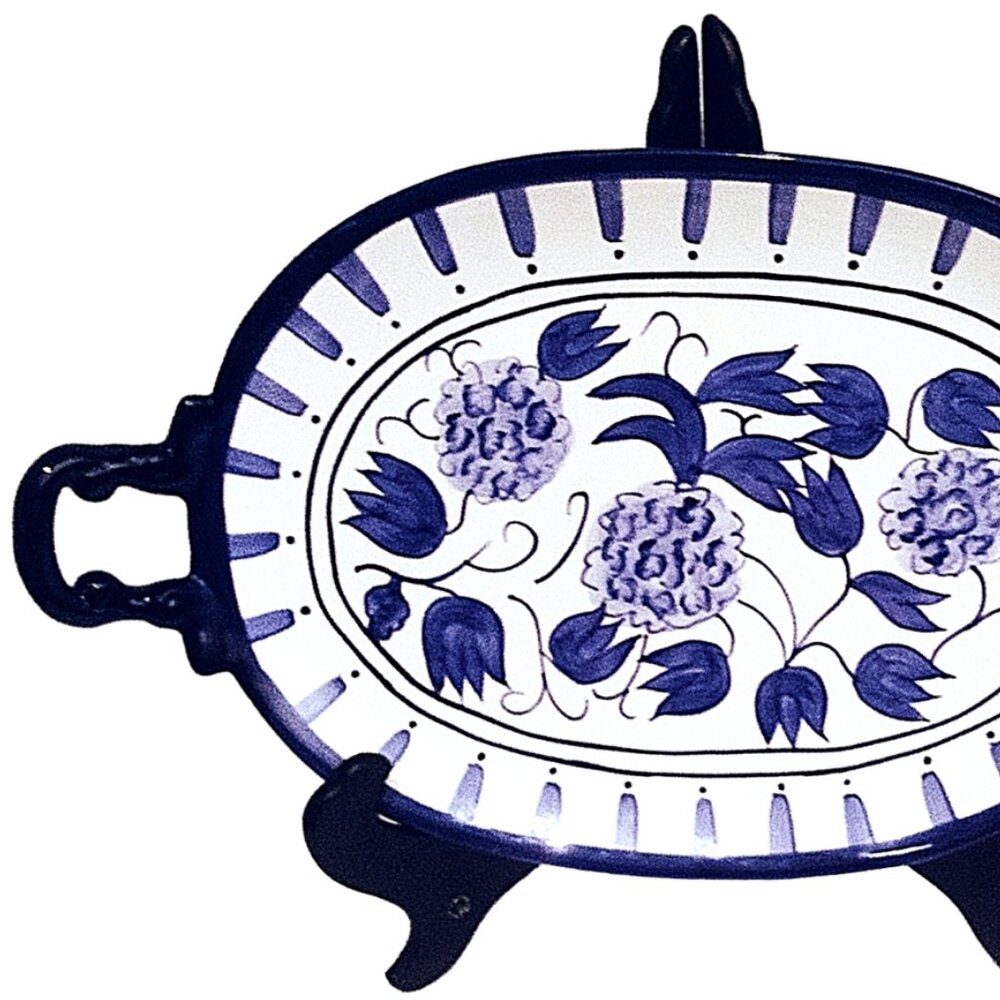 Buffet Platter,  Serving Tray, Trays and Platter, Tray With Handles, Cottagecore